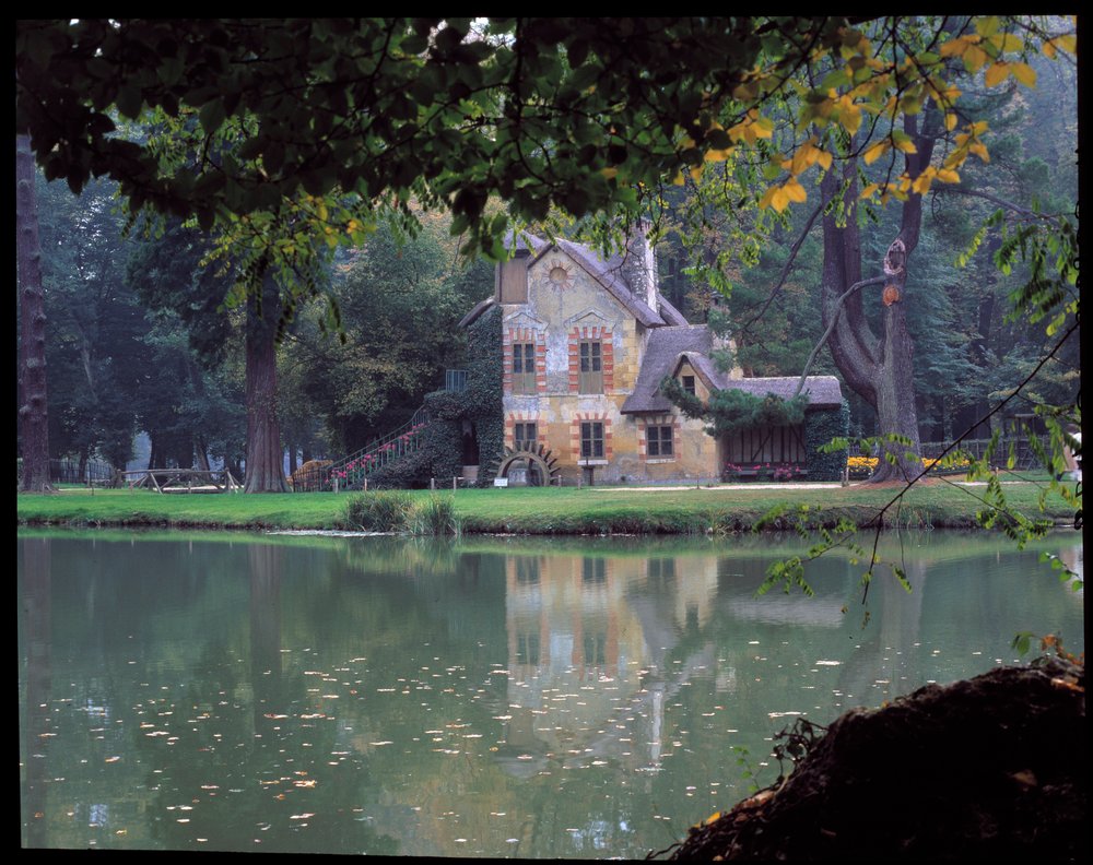 The watermill and pond