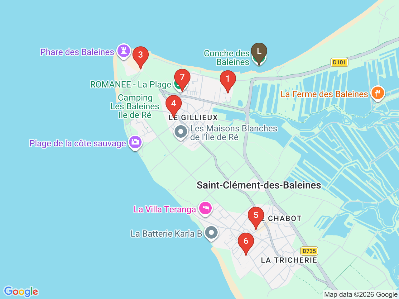 Map of eat & drink near Conche of Whales