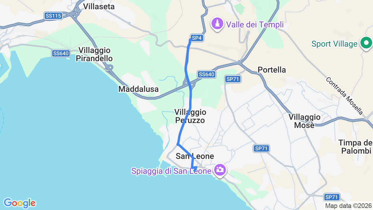 Valle dei Templi (Agrigento) to Lunch