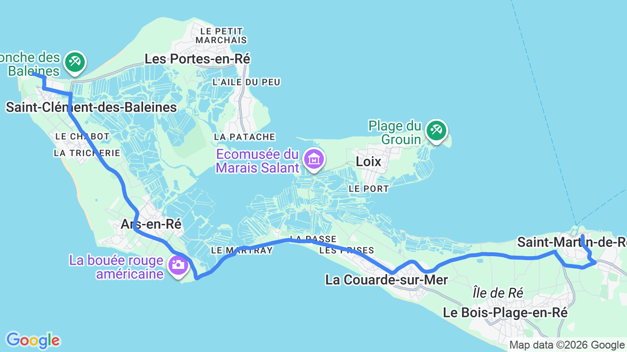 Lunch in Saint-Martin-de-Re to Phare des Baleines — lighthouse