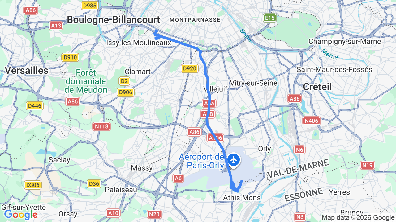 Porte de Versailles Hotel — wake up + checkout to Drive to Orly + Sixt car drop-off (P2)